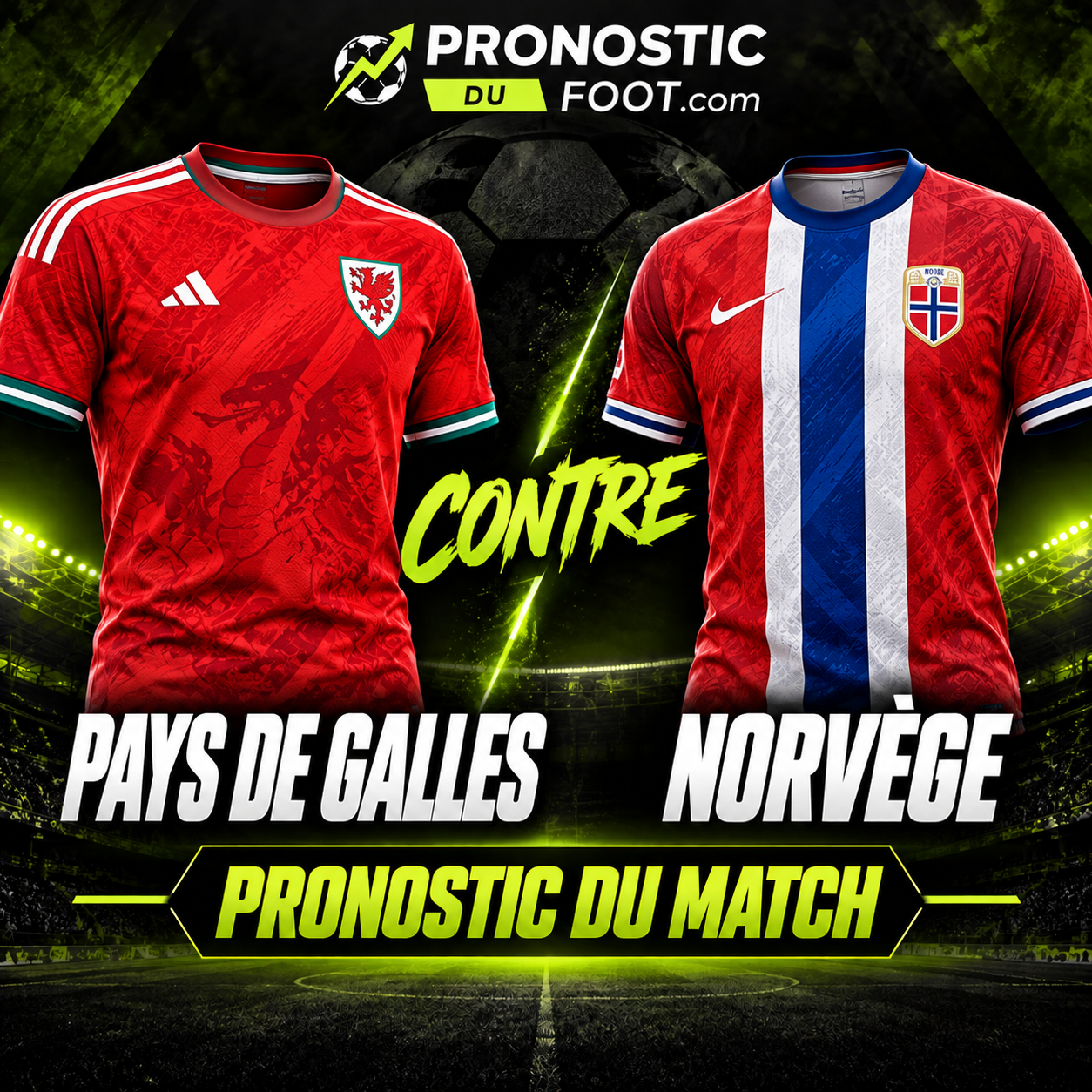 Pays de Galles vs Norvège – pronostic et analyse du match