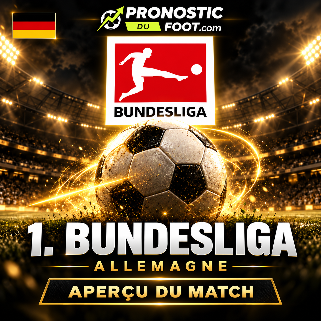 Bundesliga allemande – aperçu et pronostics des matchs