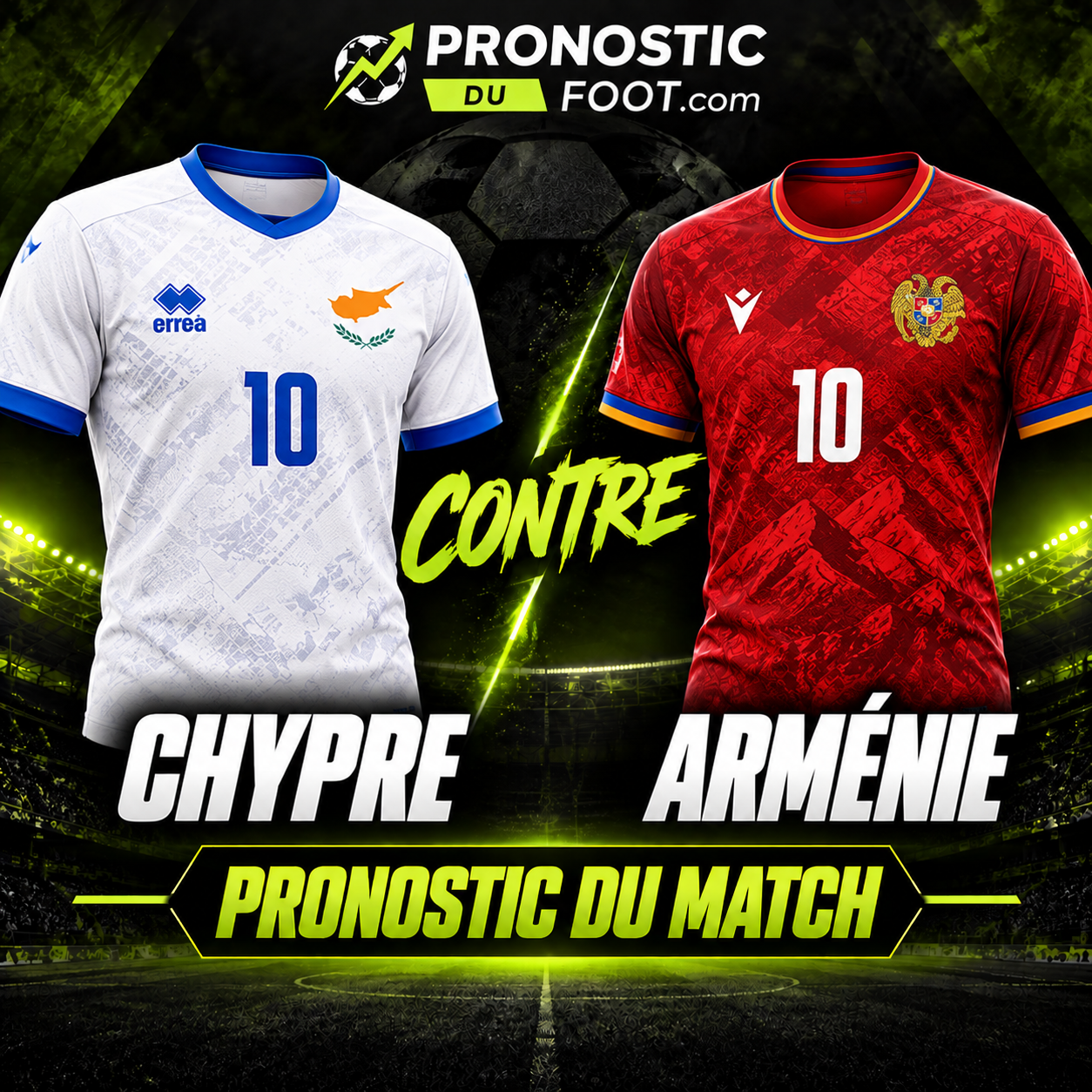 Chypre vs Arménie – pronostic et analyse du match