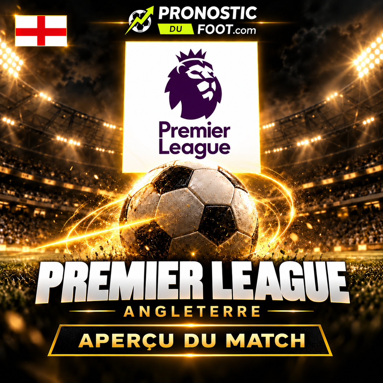 Premier League anglaise – aperçu et pronostics des matchs