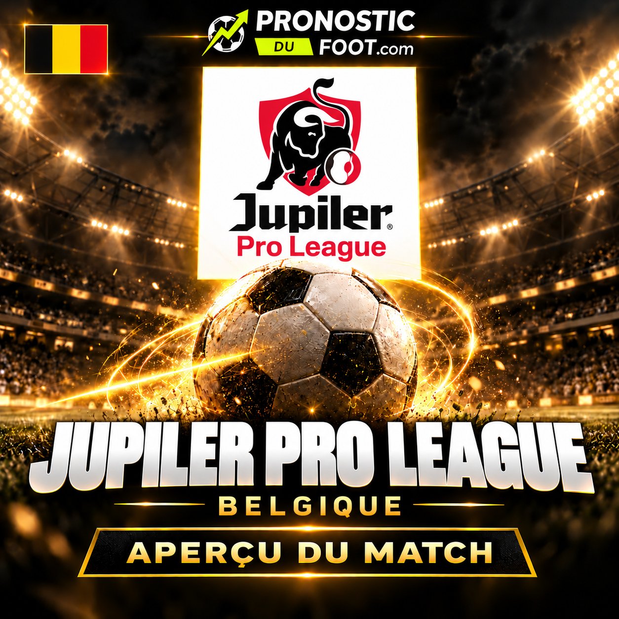 Jupiler Pro League belge – aperçu et pronostics des matchs